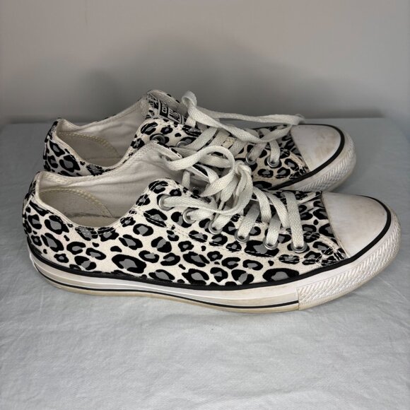 CONVERSE All Star Animal Print Low Top Womens 9 Mens 7 Lace Up - Picture 5 of 8
